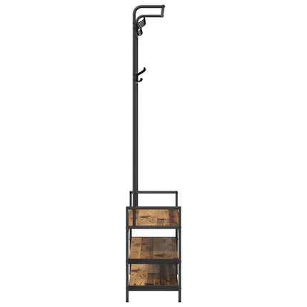 Klädhängare Gammalt trä 75 x 34 x 184 cm Konstruerat trä