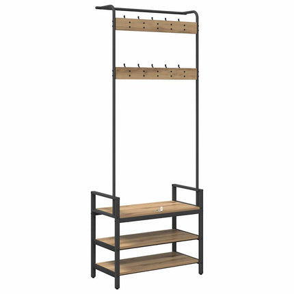 Klädhängare Artisan Ek 75 x 34 x 184 cm Konstruerat trä