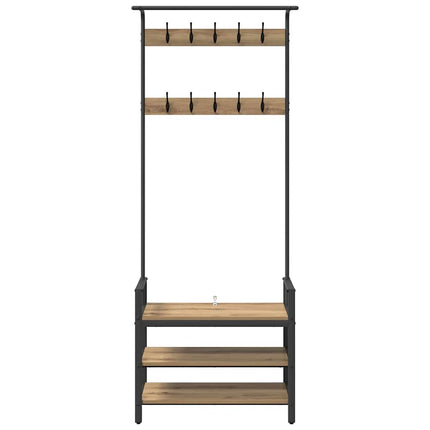 Klädhängare Artisan Ek 75 x 34 x 184 cm Konstruerat trä