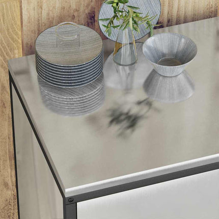 Köksförvaringsset HATTEM 2 pcs Silver Galvaniserat stål