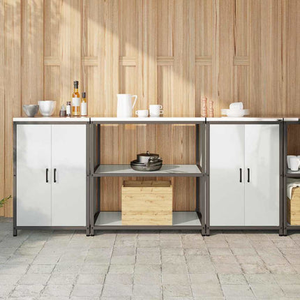 Köksförvaringsset HATTEM 3 pcs Silver Galvaniserat stål