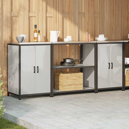 Köksförvaringsset HATTEM 3 pcs Silver Galvaniserat stål