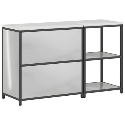 Köksförvaringsset HATTEM 2 pcs Silver Galvaniserat stål