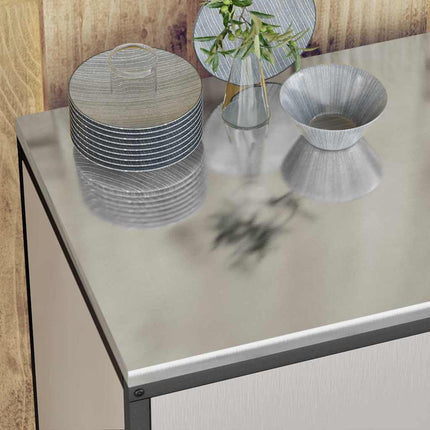 Köksförvaringsset HATTEM 3 pcs Silver Rostfritt stål