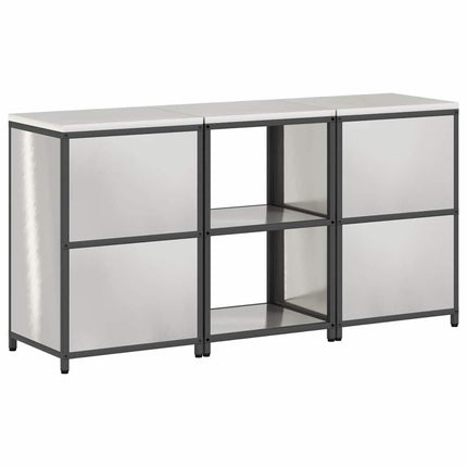 Köksförvaringsset HATTEM 3 pcs Silver Rostfritt stål