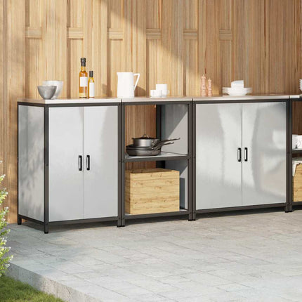 Köksförvaringsset HATTEM 3 pcs Silver Rostfritt stål