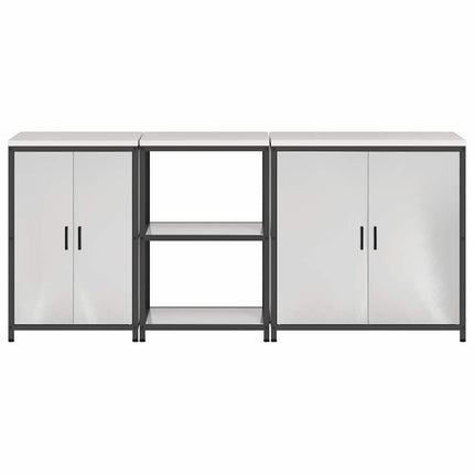 Köksförvaringsset HATTEM 3 pcs Silver Rostfritt stål