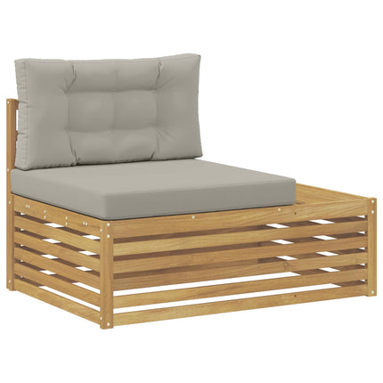 4 Stycke Utomhussoffset Polyester Vit