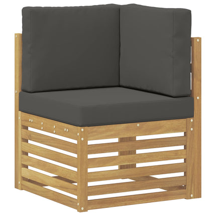 Utomhussoffset 7 pcs Vit och antracit 247 x 128,5 x 73 cm