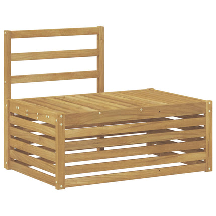 Utomhussoffset 3 Stycke Vit 182,5 x 63 x 73 cm