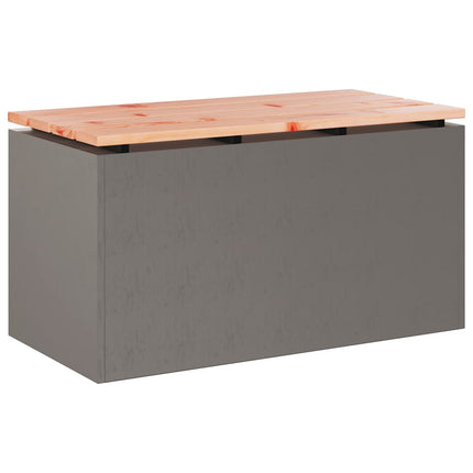 Trädgårdsbänk 2 -Seater 80 x 40 x 43 cm cortenstål Rostig