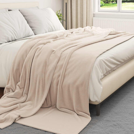 Kastfilt Beige 220 x 240 cm Fleece