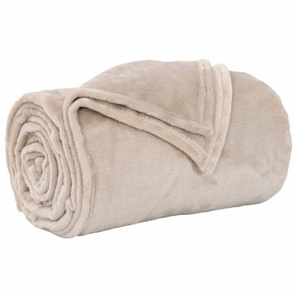 Kastfilt Beige 220 x 240 cm Fleece