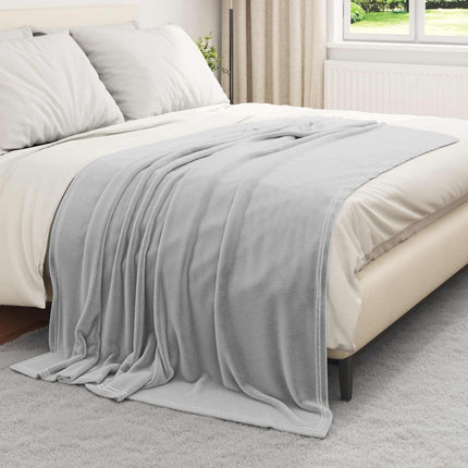 Kastfilt Grå 150 x 200 cm Fleece