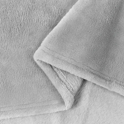 Kastfilt Grå 220 x 240 cm Fleece