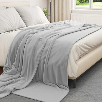 Kastfilt Grå 220 x 240 cm Fleece