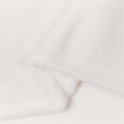 Kastfilt Vit 240 x 270 cm Fleece