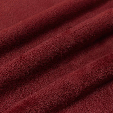 Kastfilt Bordeaux Röd 220 x 240 cm Fleece