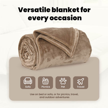 Filtar 6 st Kamel 130 x 150 cm 3.04 Fleece