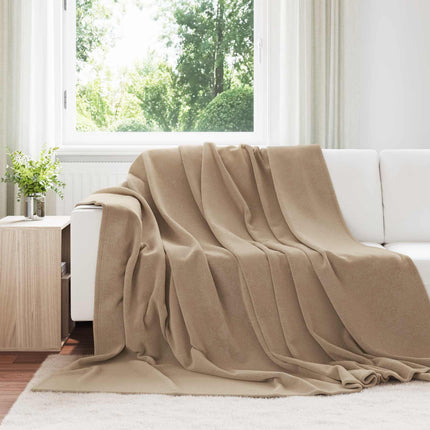 Filtar 6 pcs Kamel 220 x 240 cm Fleece