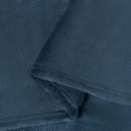 Filtar 6 pcs Mörkblå 150 x 200 cm Fleece