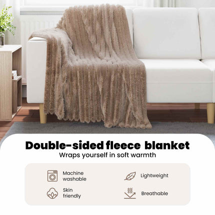 Kastfilt Kamel 150 x 130 cm Fleece