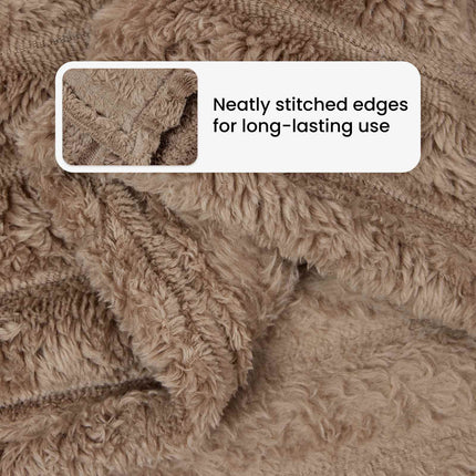 Kastfilt Kamel 150 x 130 cm Fleece