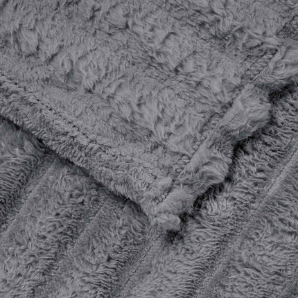 Kastfilt Mörkgrå 270 x 240 cm Fleece
