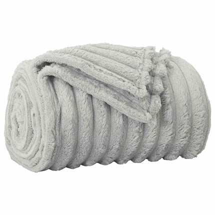 Kastfilt Grå 240 x 220 cm Fleece