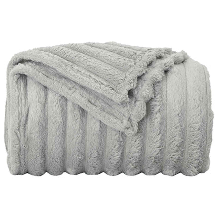 Kastfilt Grå 240 x 220 cm Fleece