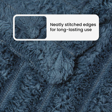 Kastfilt Mörkblå 200 x 150 cm Fleece