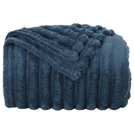 Kastfilt Mörkblå 200 x 150 cm Fleece