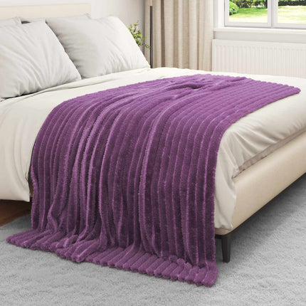 Kastfilt Lila 200 x 150 cm Fleece