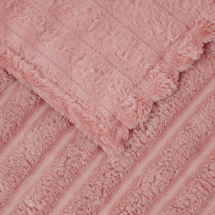Kastfilt Rosa 150 x 130 cm Fleece