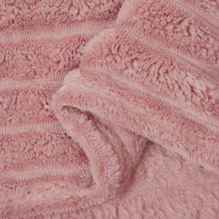 Kastfilt Rosa 200 x 150 cm Fleece