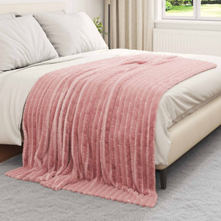 Kastfilt Rosa 200 x 150 cm Fleece