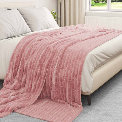Kastfilt Rosa 270 x 240 cm Fleece