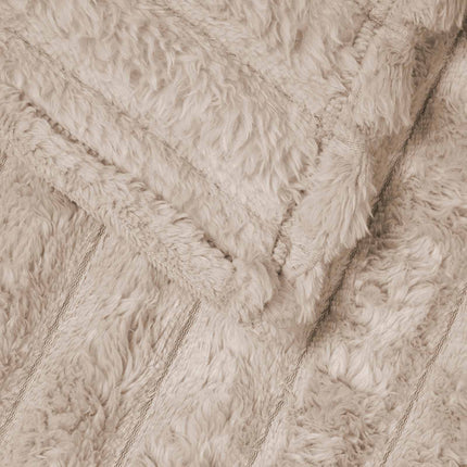 Filtar 6 pcs Beige 150 x 130 cm Fleece