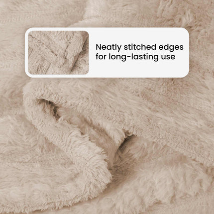 Filtar 6 st Beige 150 x 130 cm 2.85 Fleece