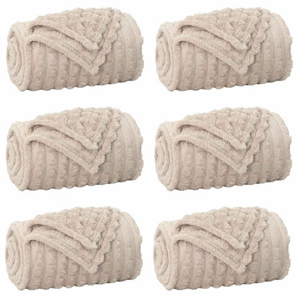 Filtar 6 st Beige 150 x 130 cm 2.85 Fleece
