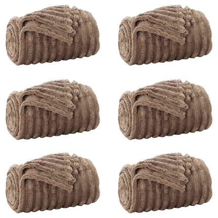 Filtar 6 pcs Kamel 150 x 130 cm Fleece