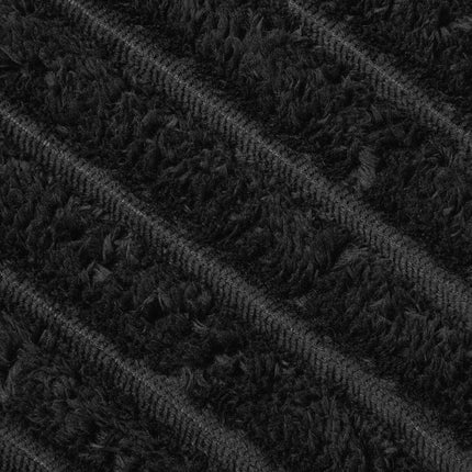 Filtar 6 pcs Svart 270 x 240 cm Fleece