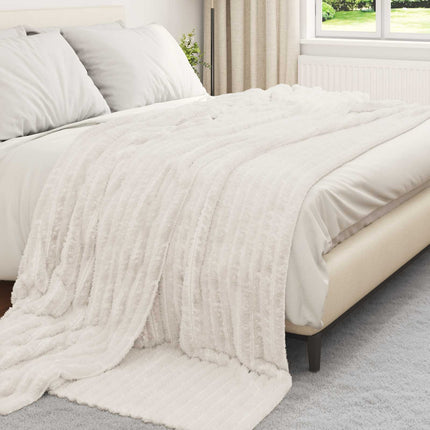 Filtar 6 pcs Kräm 270 x 240 cm Fleece
