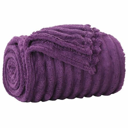 Filtar 6 pcs Lila 270 x 240 cm Fleece