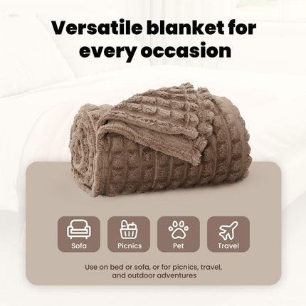 Kastfilt Kamel 150 x 130 cm Fleece