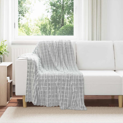 Kastfilt Grå 150 x 130 cm Fleece