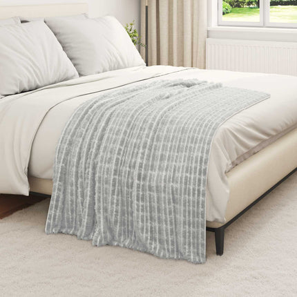 Kastfilt Grå 150 x 130 cm Fleece