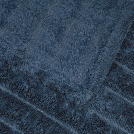 Kastfilt Mörkblå 200 x 150 cm Fleece