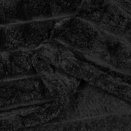 Kastfilt Svart 270 x 240 cm Fleece