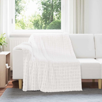 Kastfilt Vit 200 x 150 cm Fleece